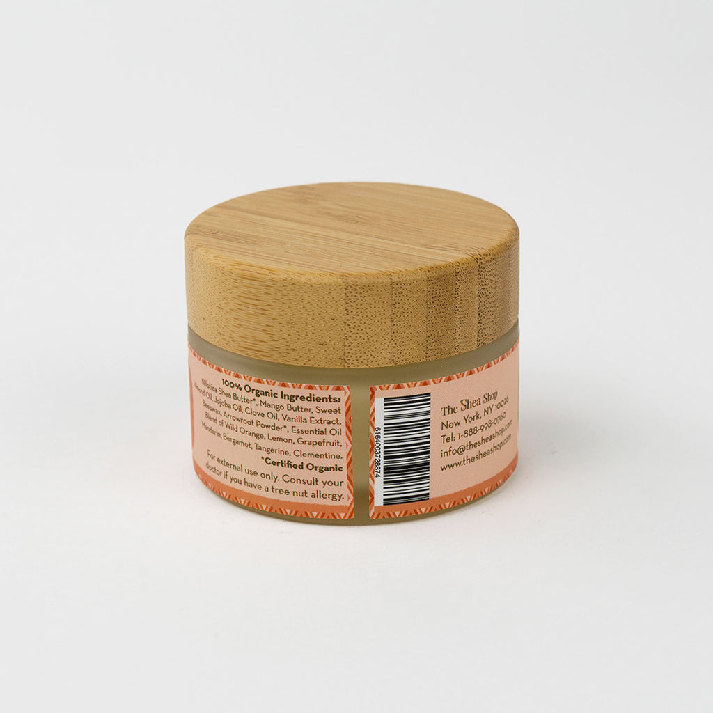 Indulgent Vanilla & Orange Nilotica Shea Body Butter 1.75oz - The Shea Shop